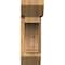 Ekena Millwork Imperial Slat Rough Sawn Bracket w/ Offset Brace, Western Red Cedar, 6"W x 18"D x 18"H BKT0604X18X18IMP06RWR - alternate 3